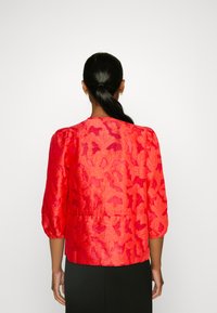Kaffe KARINA WRAP BLOUSE - Blusa - red