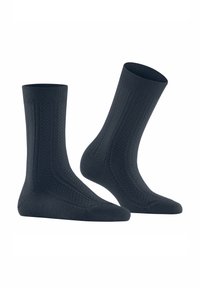 FALKE NEEDLEPOINT - Socken - space blue