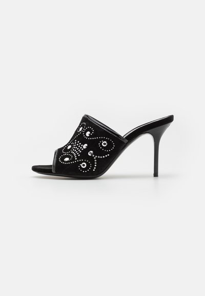 MOSCHINO Muiltjes met hak - nero