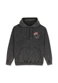 NIGHTWASHER - Bluză de molton - light acid black