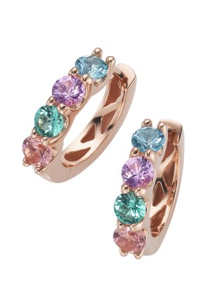 Giorgio Martello, Earrings - green blue purple