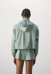 Girlfriend Collective HUMMINGBIRD HALF ZIP - Vjetrovka - chinoiserie