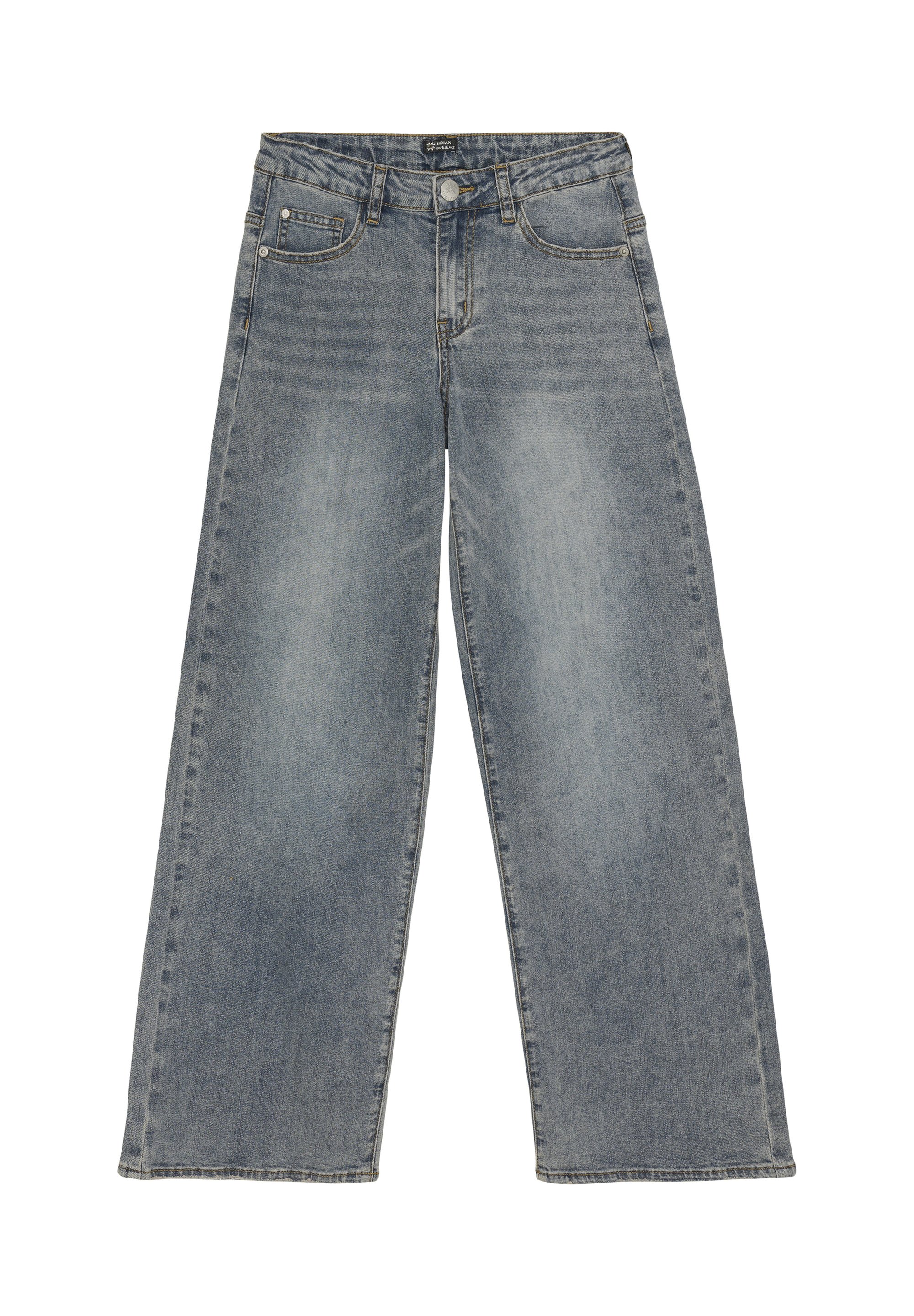 India Newport Jeans Logo Indian Blue Jeans Relaxed Fit Jeans