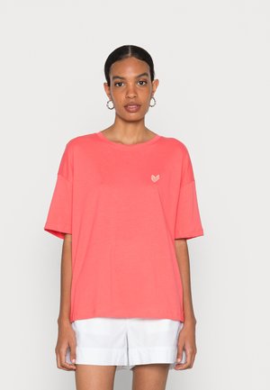 VACA - Camiseta estampada - coral red