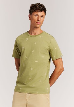 KEELY - T-shirt print - fern green
