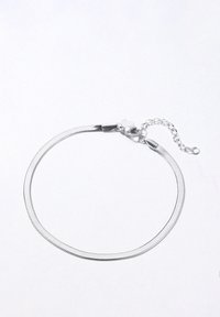 Srebrna bransoletka z łańcuszkiem w formie węża o gładkiej strukturze, z zapięciem typu lobster i regulowaną długością łańcucha dla idealnego dopasowania.