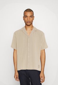 Jack & Jones JOREASTER PATRAS RESORT - Camicia - safari/beige