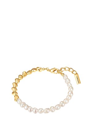 MUSCHELKERNPERLE - Pulsera - gelbgold