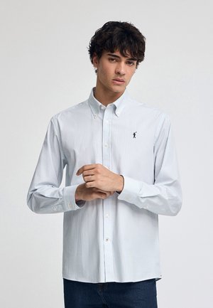 LONG SLEEVE STRIPES GO POP - Overhemd - baby blue