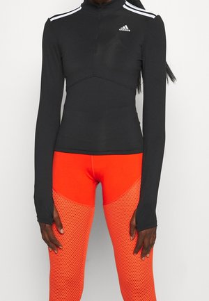 Langærmet T-shirt - black