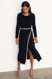 Never Fully Dressed SYDNEY WRAP - Tubino - black/cream