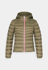 ONPTAHOE CONTRAST HOOD JACKET - Outdoor jacket - kalamata/blue/white/pink