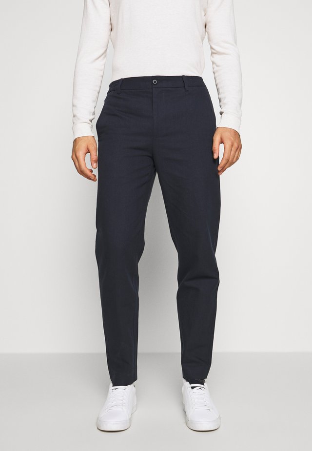 CROPPED PANTS - Bukser - navy