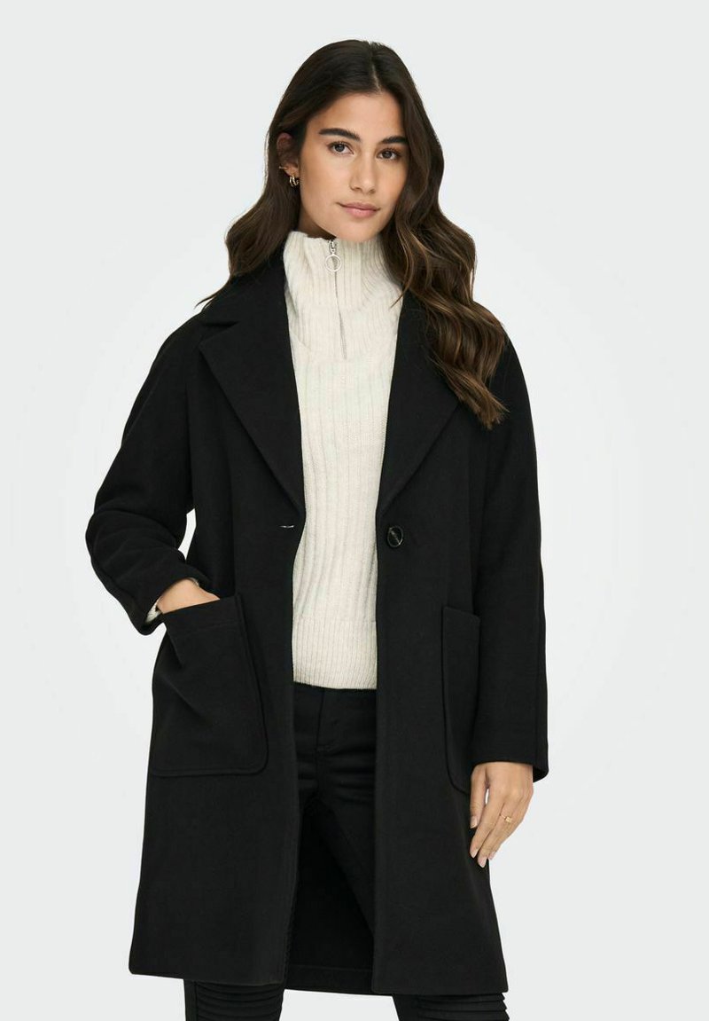 ONLY ONLNEWVICTORIA LIFE COAT - Cappotto classico - black