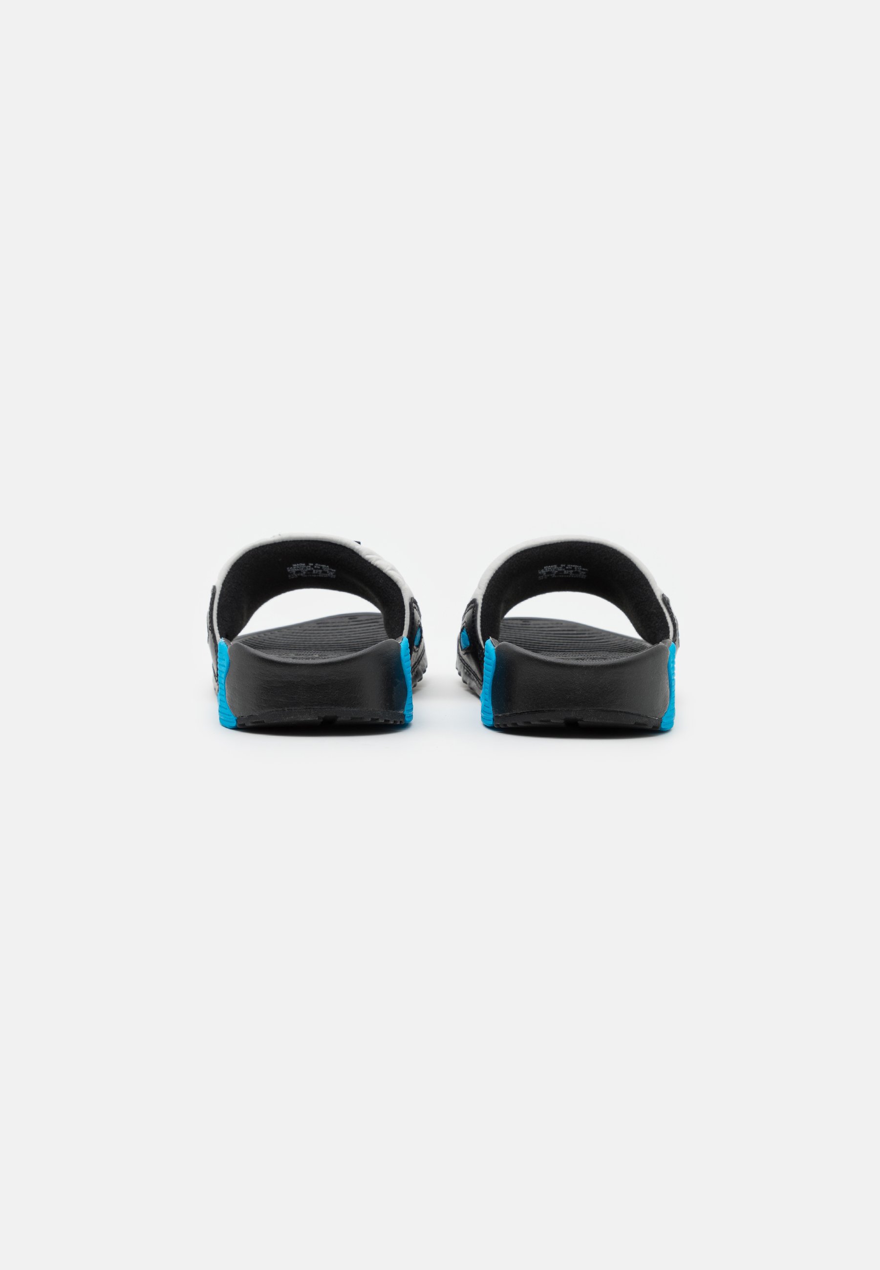 Nike Sportswear AIR MAX 90 SLIDE - Sandalias planas - black/wolf grey/laser  blue/white/negro - Zalando.es