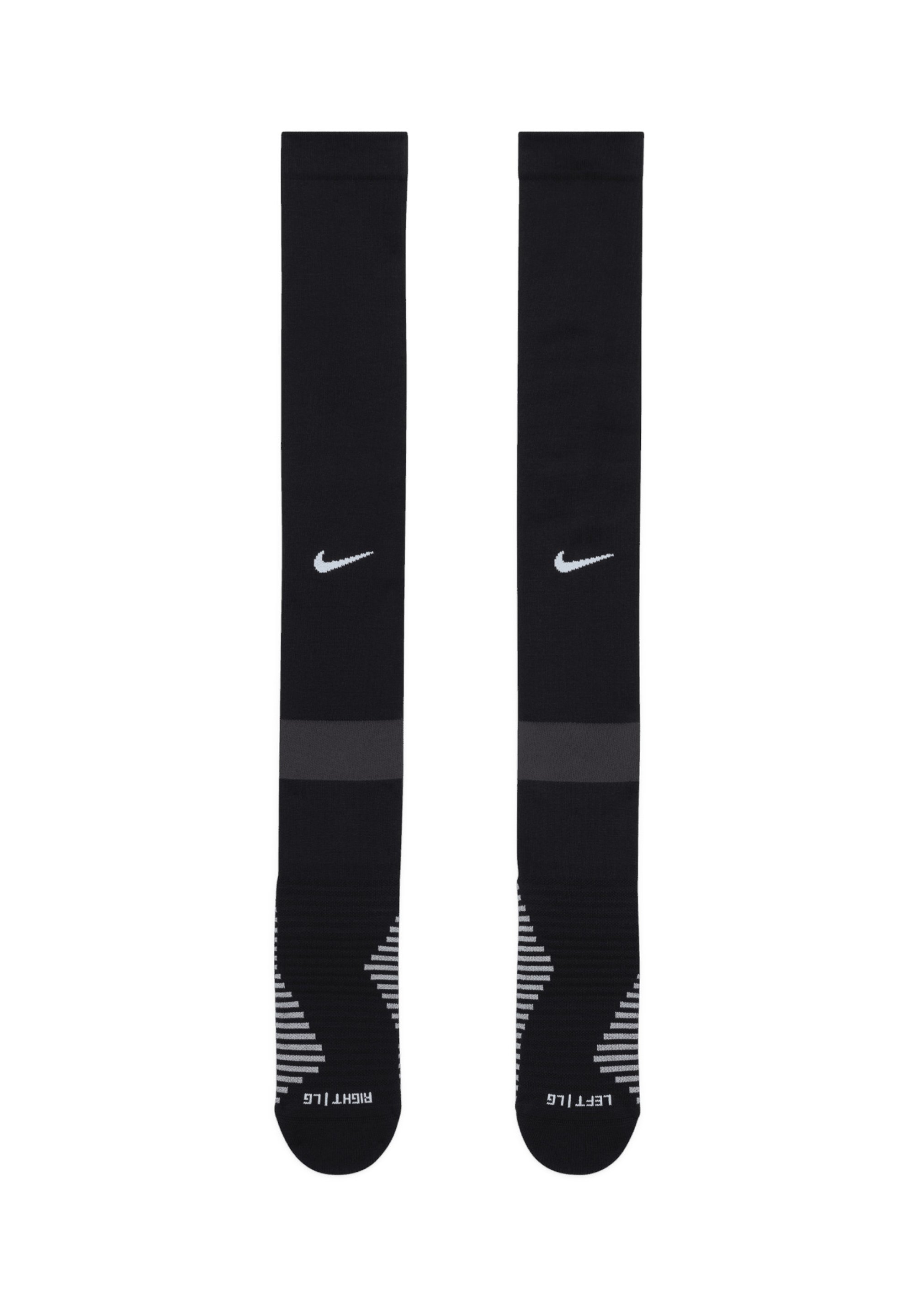 black nike tall socks