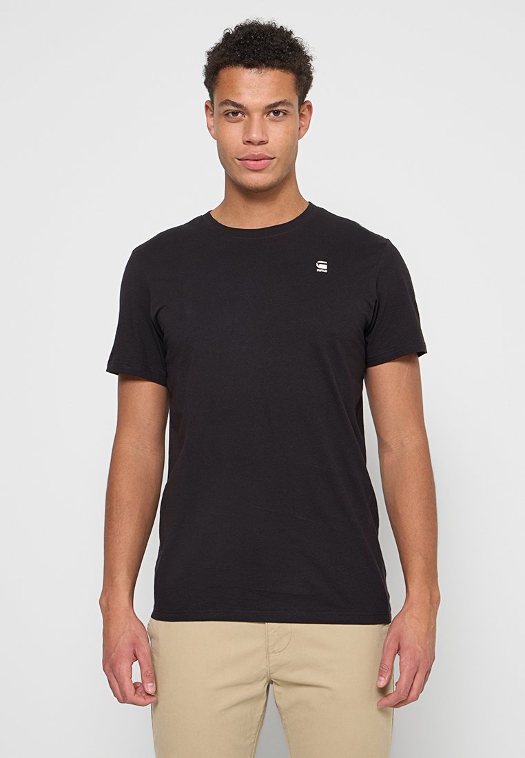 G-Star T-shirt basic zwart G-Star T-shirt basic zwart