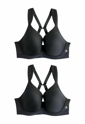 2 PACK   - Bøjle-bh - black