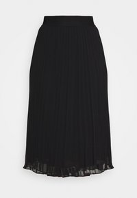DKNY FOUNDATION PULL ON PLEATED - A-line skjørt - black