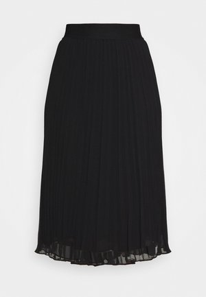 DKNY FOUNDATION PULL ON PLEATED - A-linjainen hame - black