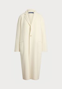 DOUBLE FACED WOOL COAT - Klassikaline mantel - cream