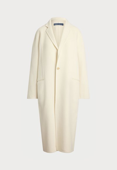 Polo Ralph Lauren DOUBLE FACED WOOL COAT - Klassinen takki - cream