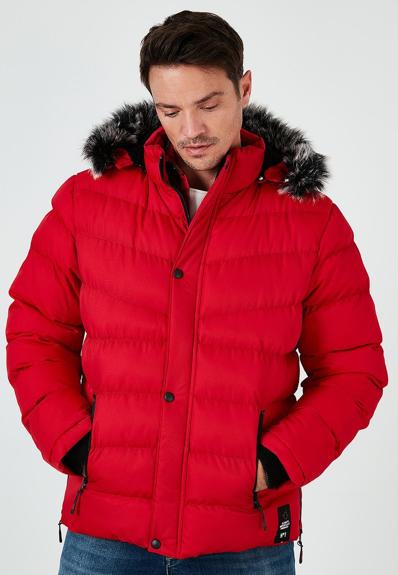 Buratti SLIM FIT - Žieminė striukė - red