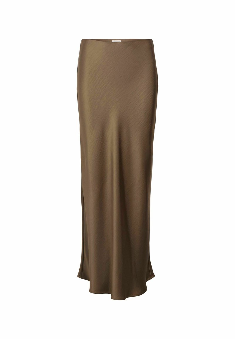 Object Maxi skirt - morel/olive - Zalando.co.uk