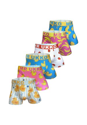 6 PACK DUCKS AND FRUITS - Boxer Briefs - ducks and fruits