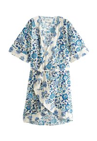 Cath Kidston PRINTED KIMONO - Köntös - blue white floral