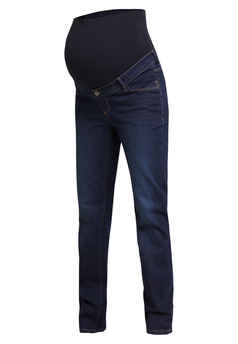 Esprit Maternity Straight leg jeans blauw denim/bluedenim