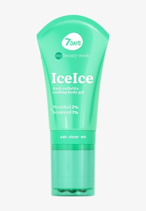 7days MY BEAUTY WEEK ICEICE ANTI-CELLULITE COOLING BODY GEL MENTHOL 2% + SEAWEED 1% - Body lotion