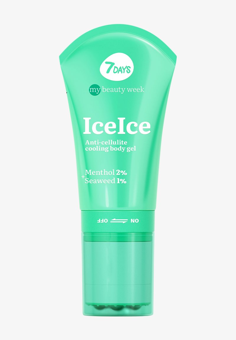 7days - MY BEAUTY WEEK ICEICE ANTI-CELLULITE COOLING BODY GEL MENTHOL 2% + SEAWEED 1% - Lozione per il corpo, Ingrandire