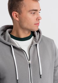 Ombre SSBZ-0118 - Mikina na zip - grey