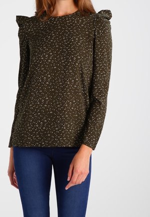 Blouse - dark green