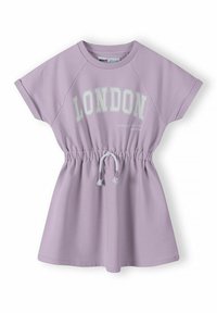 MINOTI - GRAPHIC SHORT SLEEVE  - Jerseykleid - lilac Thumbnail-Bild 1