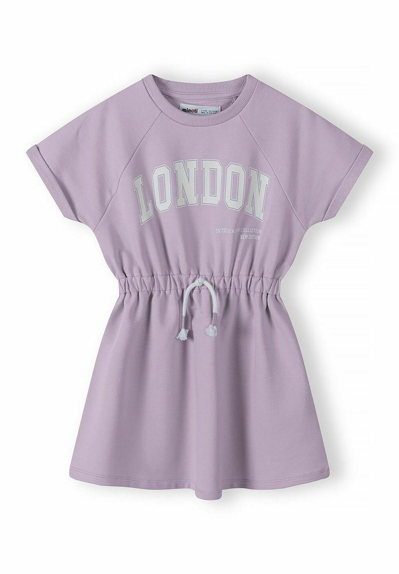 MINOTI - GRAPHIC SHORT SLEEVE  - Jerseykleid - lilac, Vergrößern