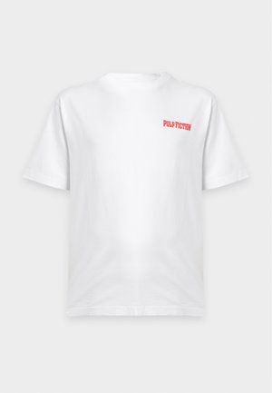 Only & Sons, ONSPULP FICTION LIFE TEE - T-Shirt print - bright white