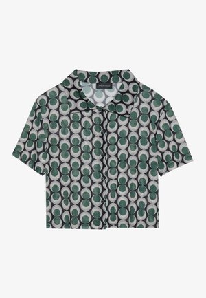 Anna Field Camisa - beige/dark green