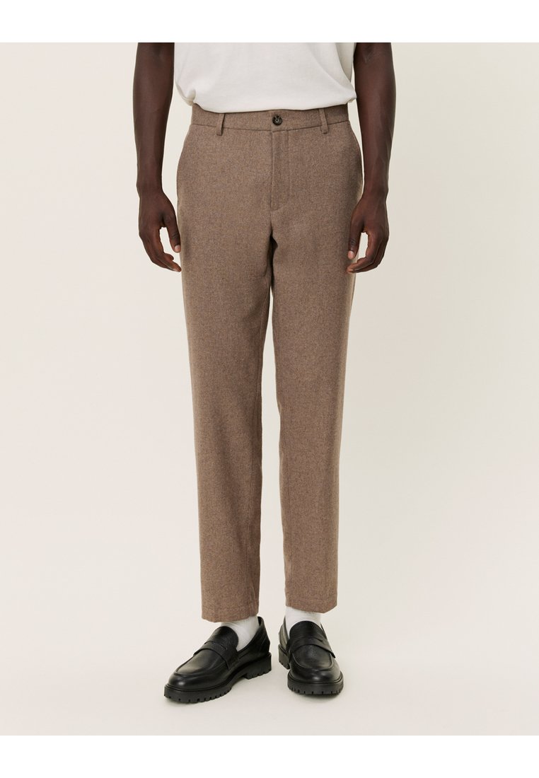 Les Deux COMO PANTS - Pantaloni - desert taupe melange
