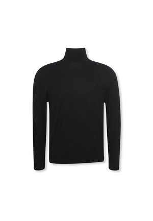 Calvin Klein, MOCK NECK - Pullover - black