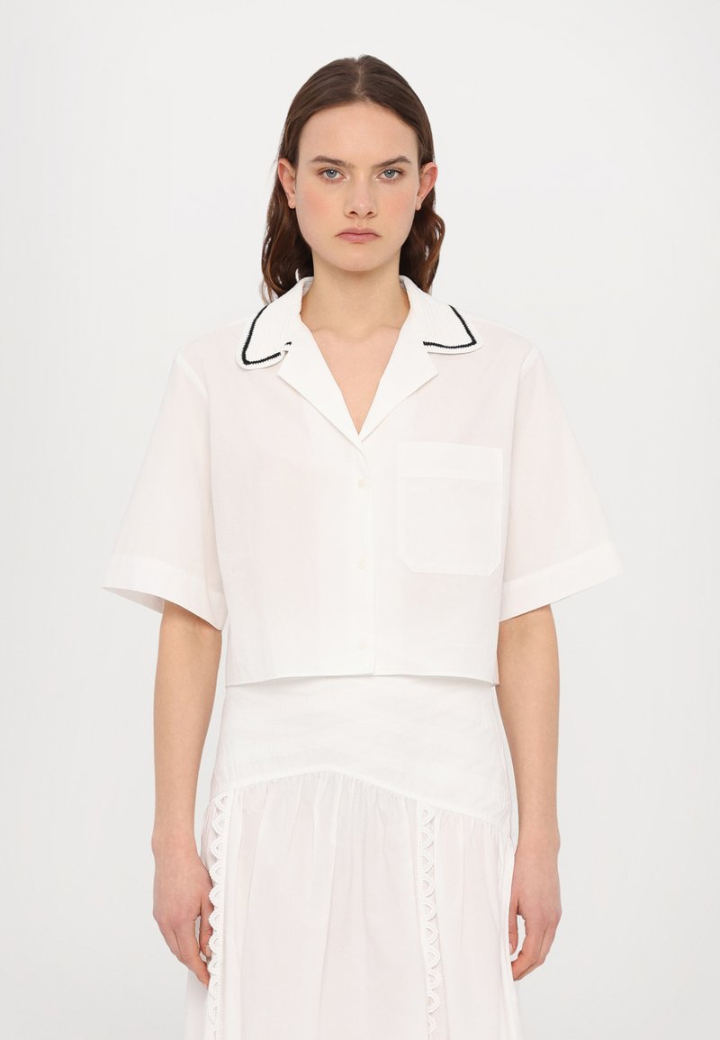 sandro - CHEMISE - Skjortebluser - blanc, Forstør