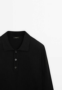Massimo Dutti Poloshirt - black