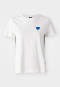 VMSILJA FRANCIS BOX - Print T-shirt - snow white