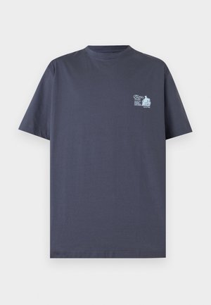 Jack & Jones, JORMAINE BACK TEE SS CREW NECK LN PLS - T-shirt imprimé - odyssey gray