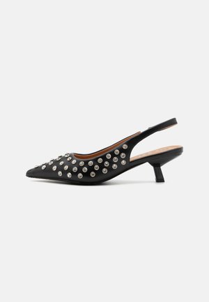 BIAKRISTIN KITTEN HEEL SLINGBACK - Classic heels - black