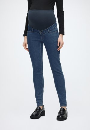 MLJOSEFINA SKINNY JEANS BF - Skinny džíny - dark blue denim