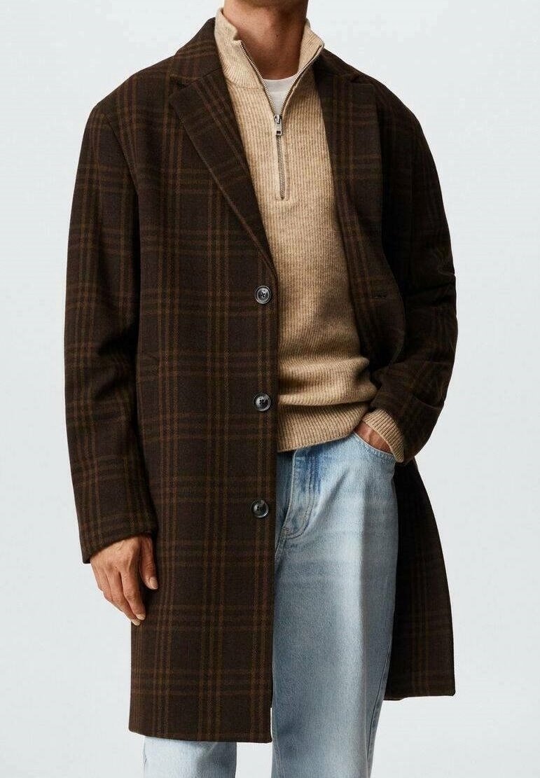 Mango Klassischer Mantel - brown