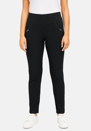 THERMO MIT HOHER TAILLE - Stoffhose - schwarz