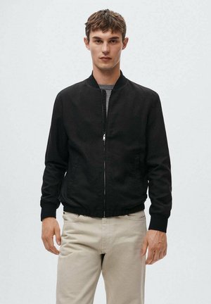 MARIO - Bomber Jacket - černá